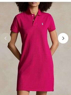 Ralph Lauren Fuchsia Polo Shirt Mini Dress